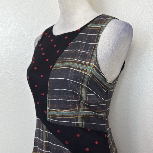 Anthropologie X Mauve Patterned Bliss Dress Size 6 NWOT - Picture 9 of 10